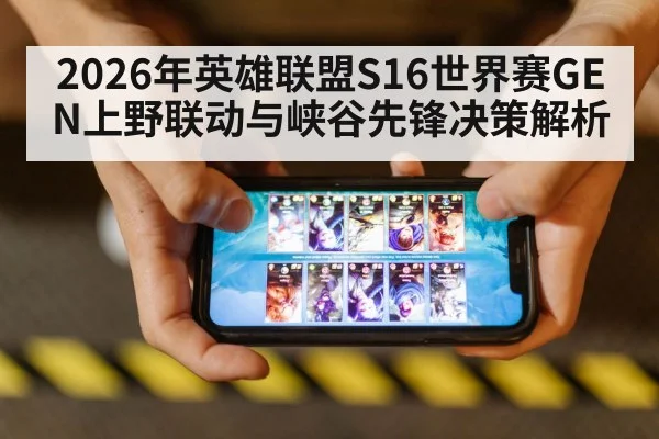 2026年英雄联盟S16世界赛GEN上野联动与峡谷先锋决策解析